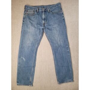 Levi's 505 Jeans Mens 34 Regular Fit Straight Leg Denim Casual Classic